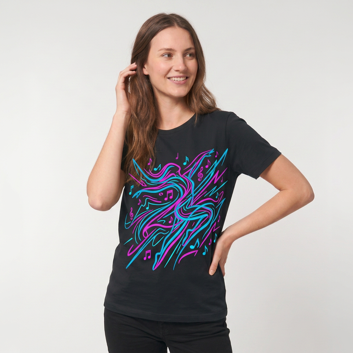- Black T-Shirt mockup 1