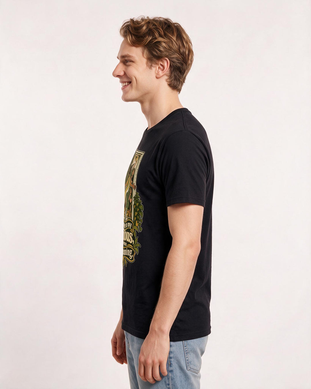 Pride Black T-Shirt for Men – Everyday Expression Graphic Tee product image 2