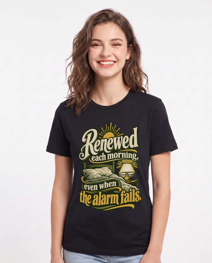 Christian Faith Black T-Shirt for Women – Everyday Expression Graphic Tee product image 3
