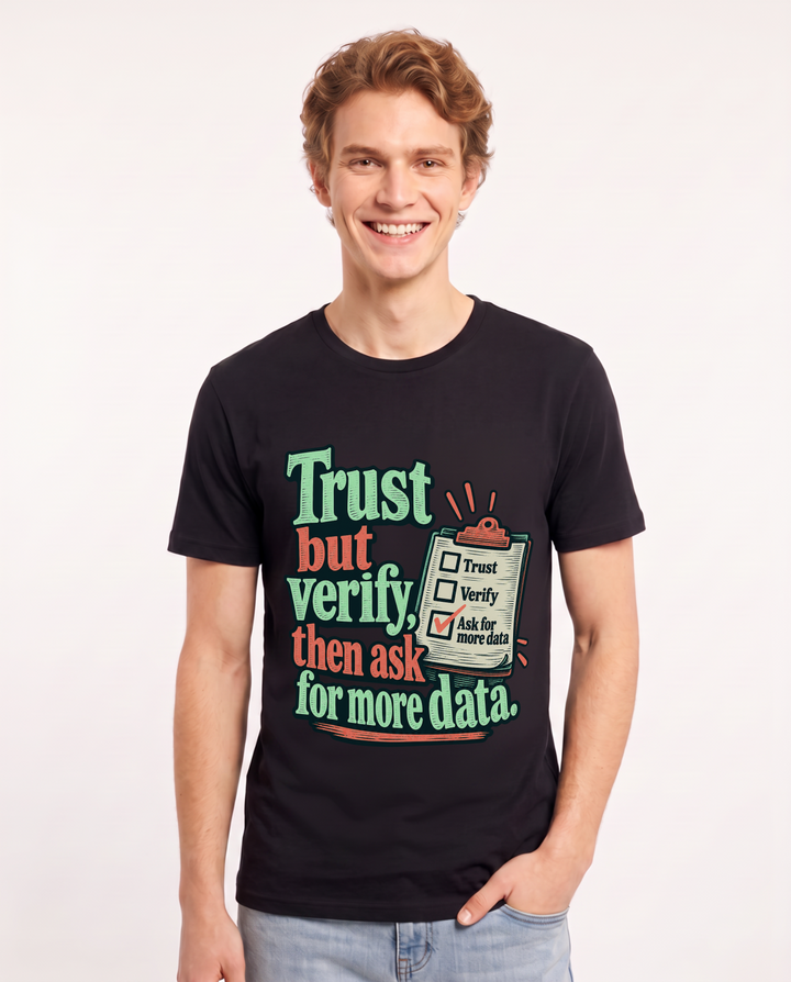 Political Statement Black T-Shirt for Men – Everyday Expression Graphic Tee product image 3