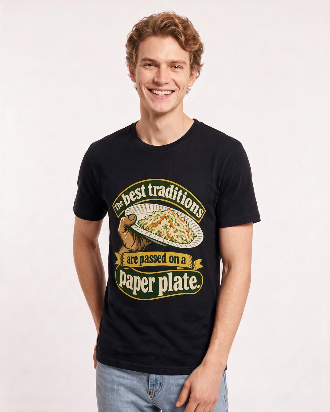 Patriotic Black T-Shirt for Men – Everyday Expression Graphic Tee product image 1
