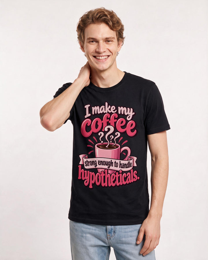 Teacher Black T-Shirt for Men – Everyday Expression Graphic Tee product image 1