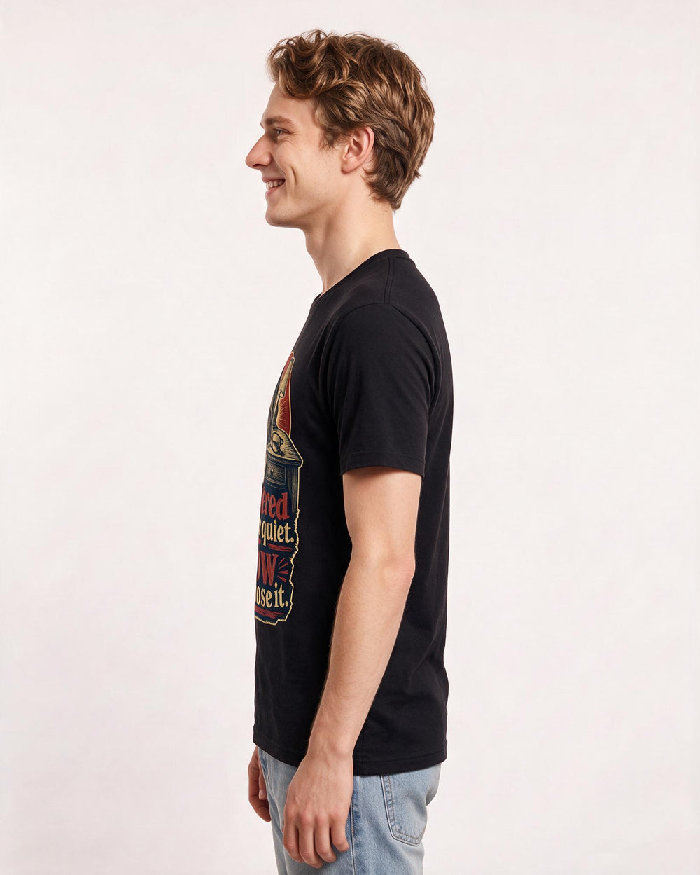 Veteran Black T-Shirt for Men – Everyday Expression Graphic Tee product image 2