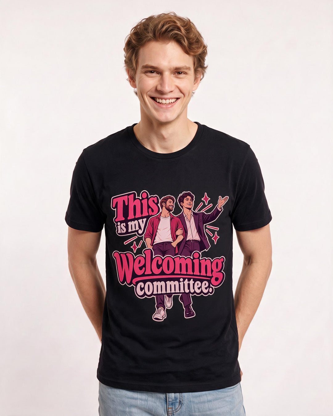 Pride Black T-Shirt for Men – Everyday Expression Graphic Tee product image 1