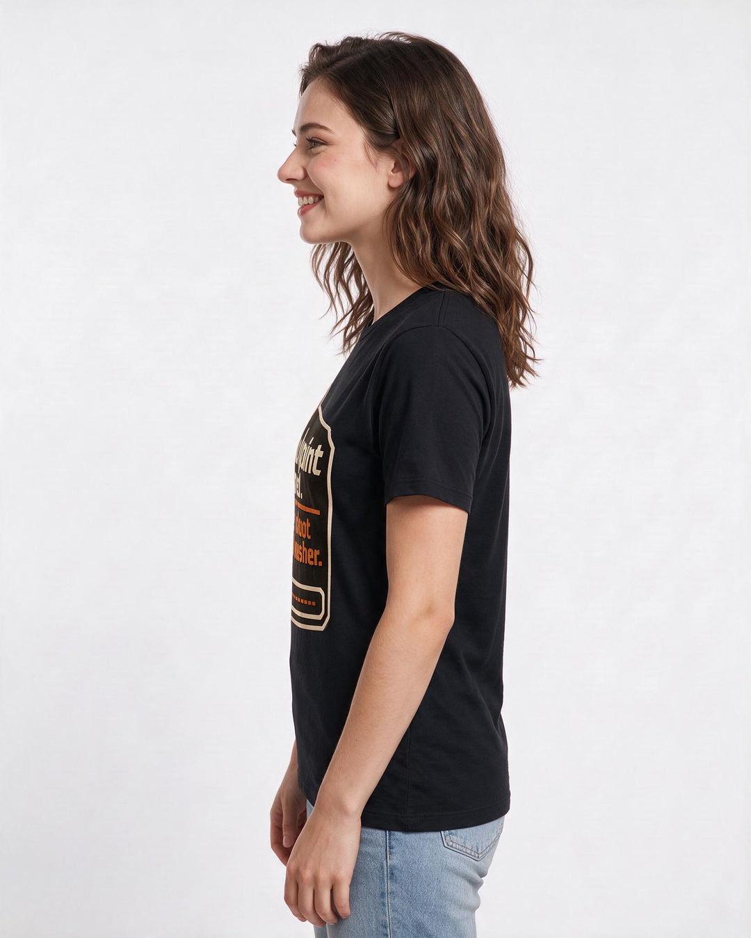 Gaming Women's Black T-Shirt – Checkpoint reached. Please reboot the dishwasher. product image 2
