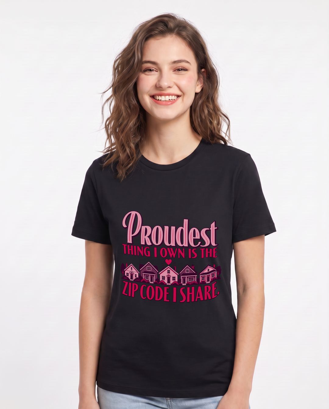 Patriotic Black T-Shirt for Women – Everyday Expression Graphic Tee product image 3