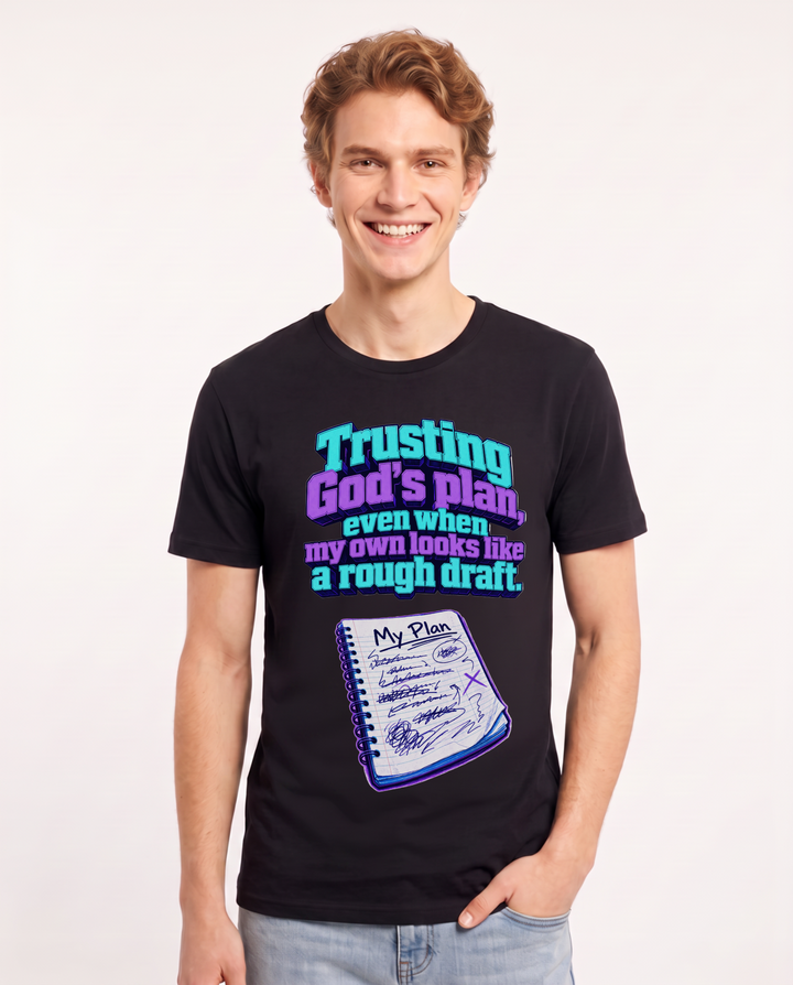 Christian Faith Black T-Shirt for Men – Everyday Expression Graphic Tee product image 3