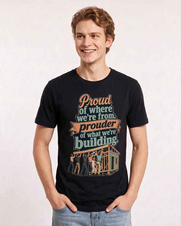 Patriotic Black T-Shirt for Men – Everyday Expression Graphic Tee product image 3