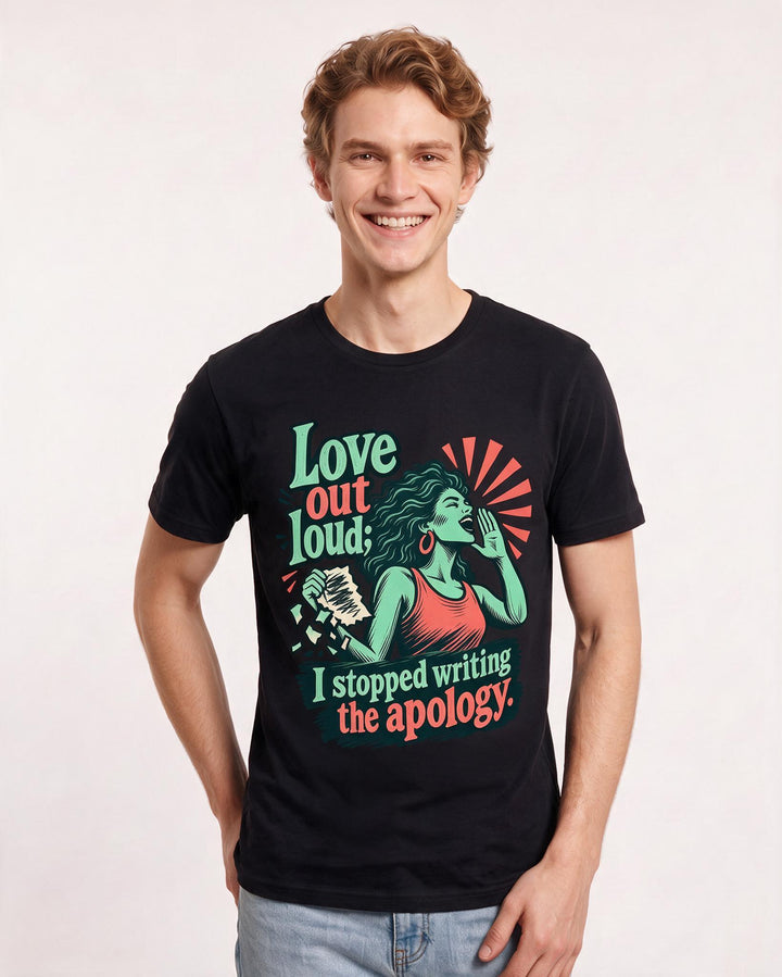 Pride Black T-Shirt for Men – Everyday Expression Graphic Tee product image 1