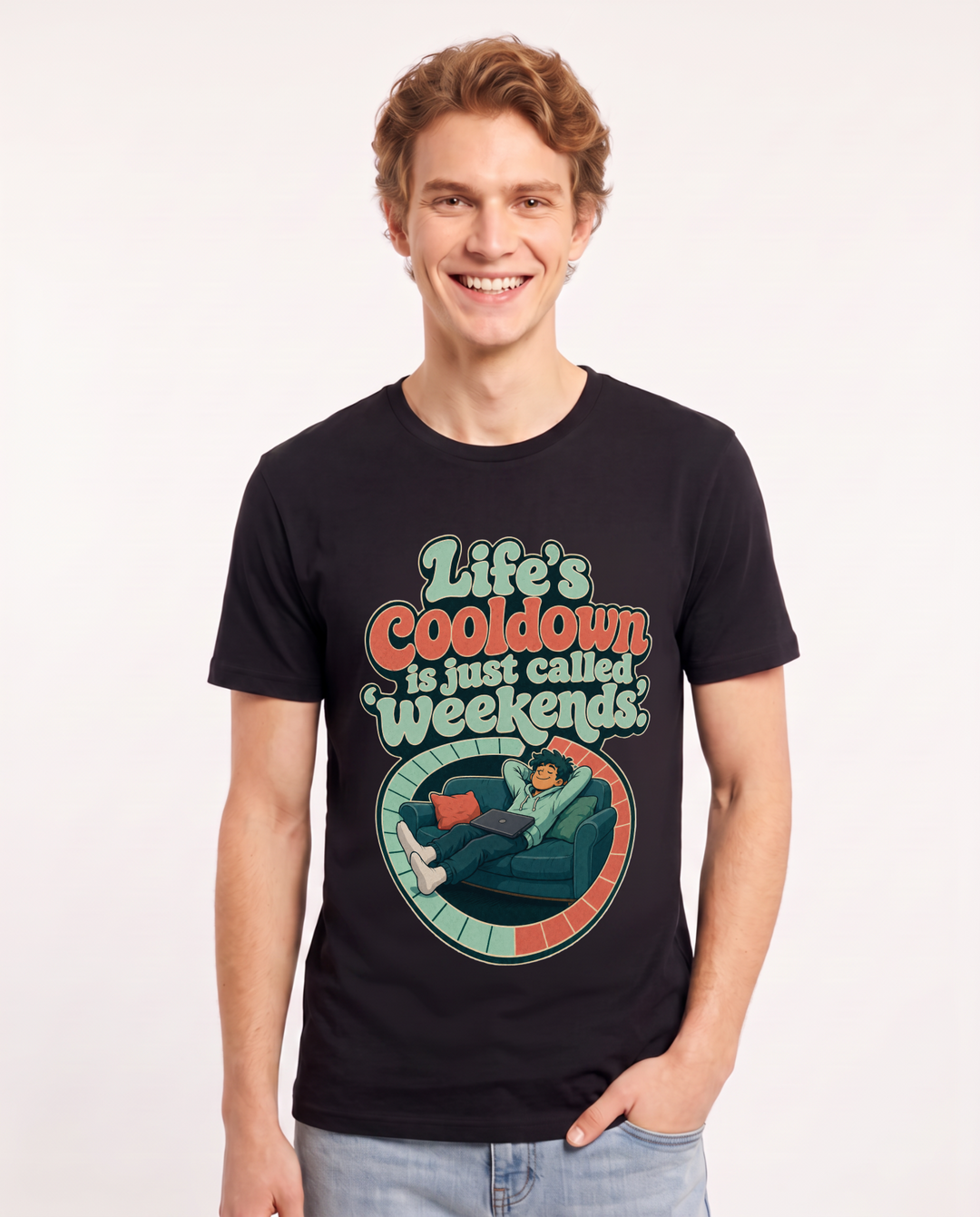Gaming Black T-Shirt for Men – Game Night Graphic Tee product image 1