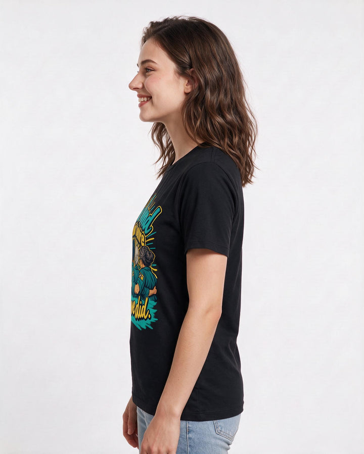 Veteran Black T-Shirt for Women – Everyday Expression Graphic Tee product image 2
