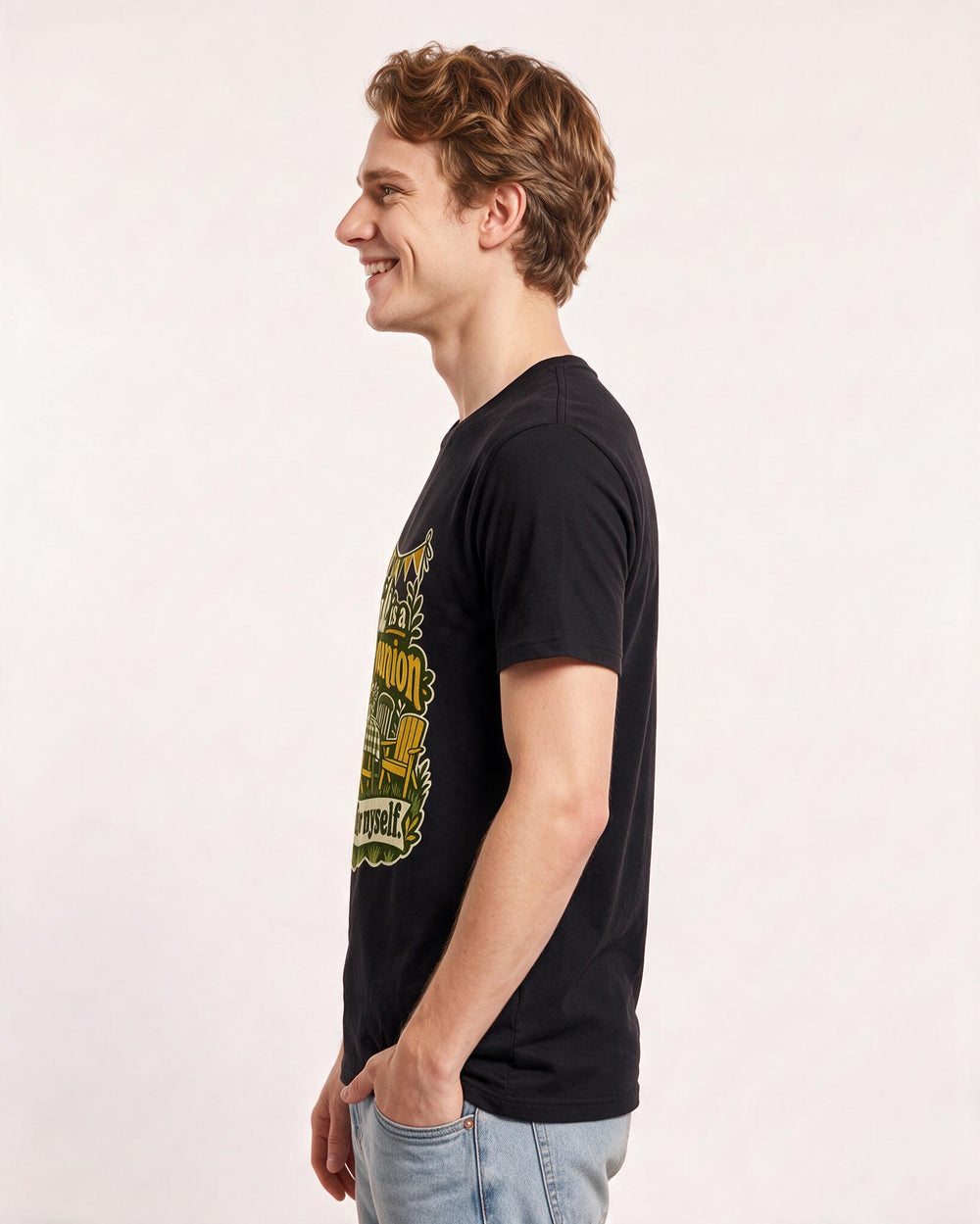 Pride Black T-Shirt for Men – Everyday Expression Graphic Tee product image 2