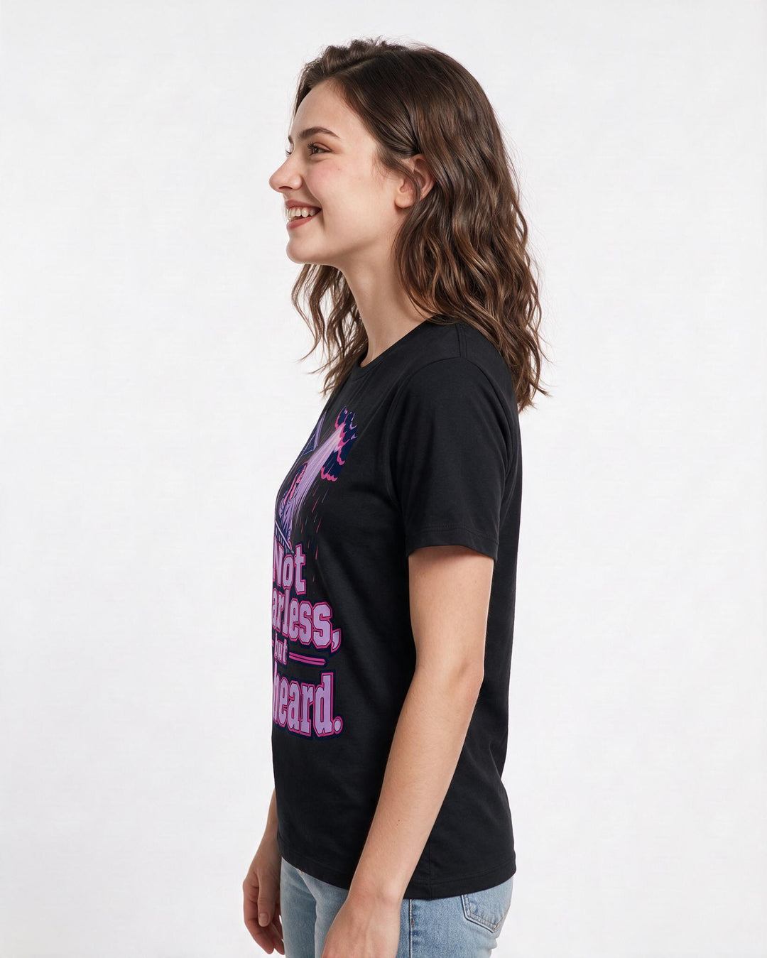 Christian Faith Black T-Shirt for Women – Everyday Expression Graphic Tee product image 2