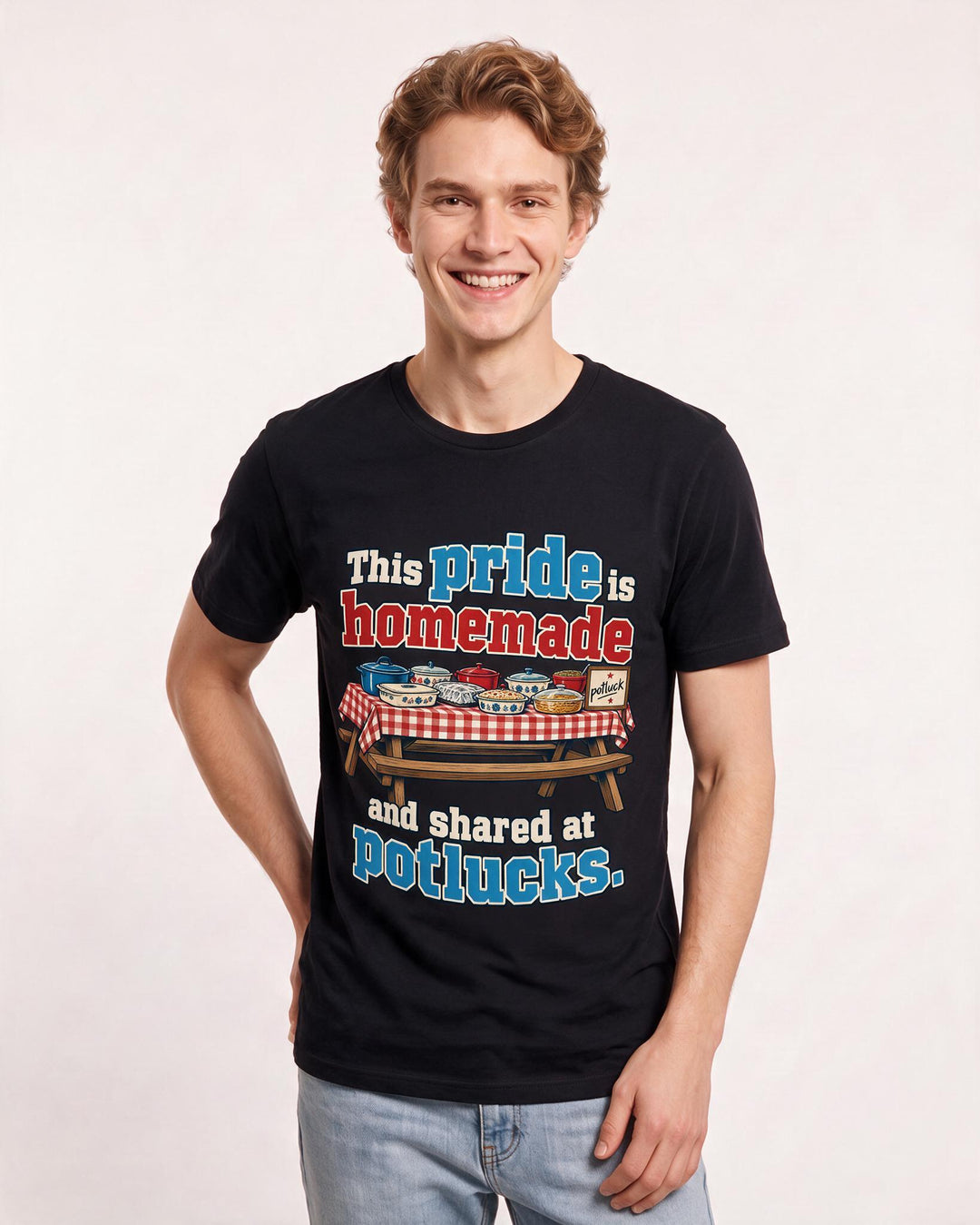 Patriotic Black T-Shirt for Men – Everyday Expression Graphic Tee product image 1