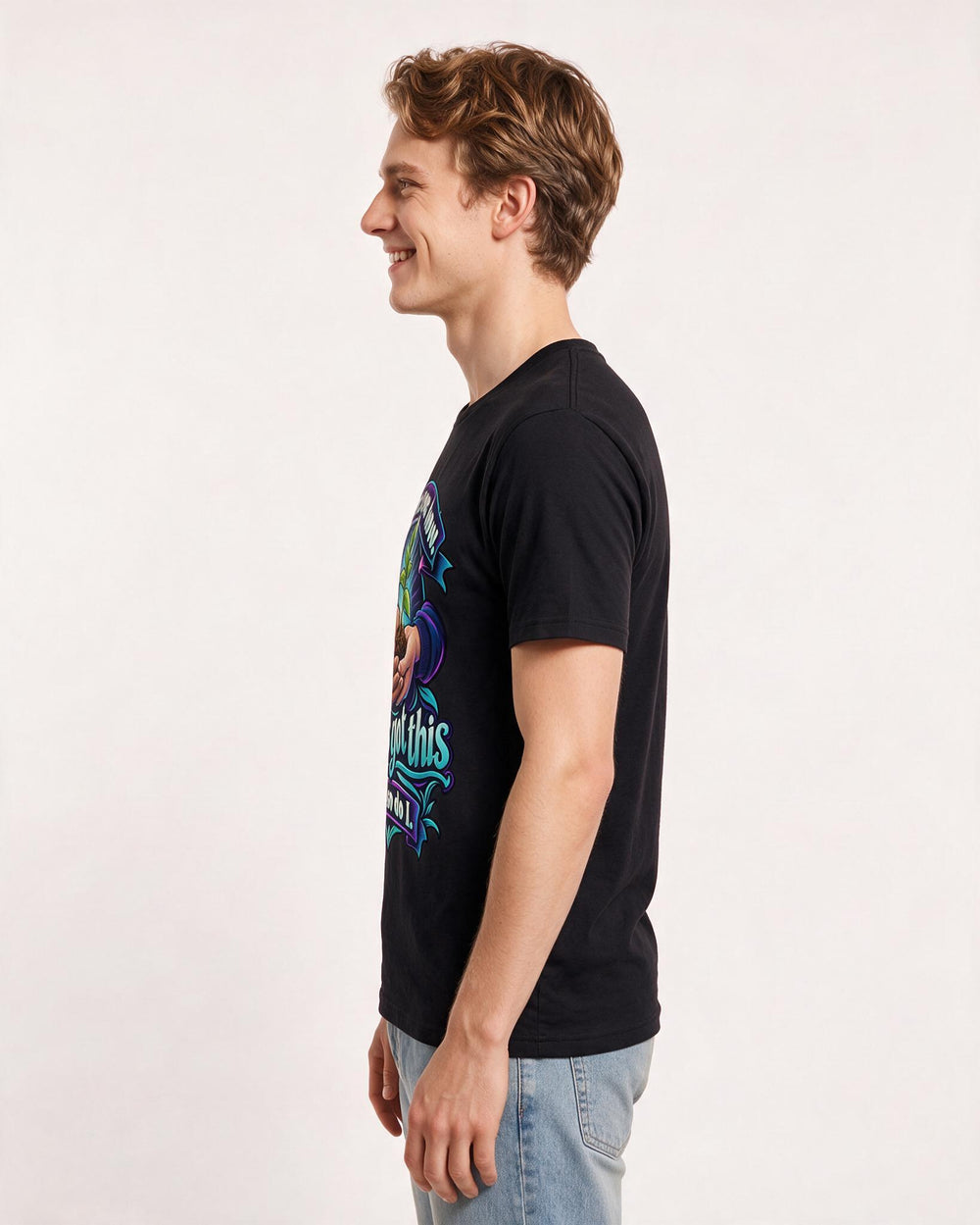 Christian Faith Black T-Shirt for Men – Everyday Expression Graphic Tee product image 2