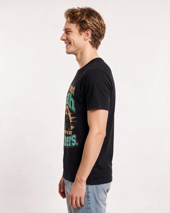 Veteran Black T-Shirt for Men – Everyday Expression Graphic Tee product image 2