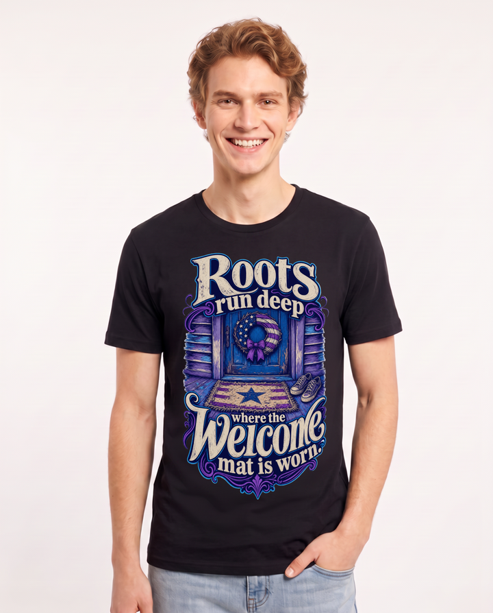 Patriotic Black T-Shirt for Men – Everyday Expression Graphic Tee product image 3