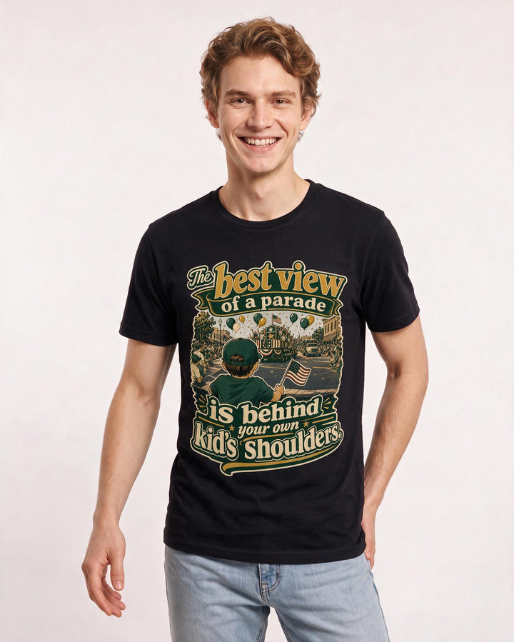Patriotic Black T-Shirt for Men – Everyday Expression Graphic Tee product image 1