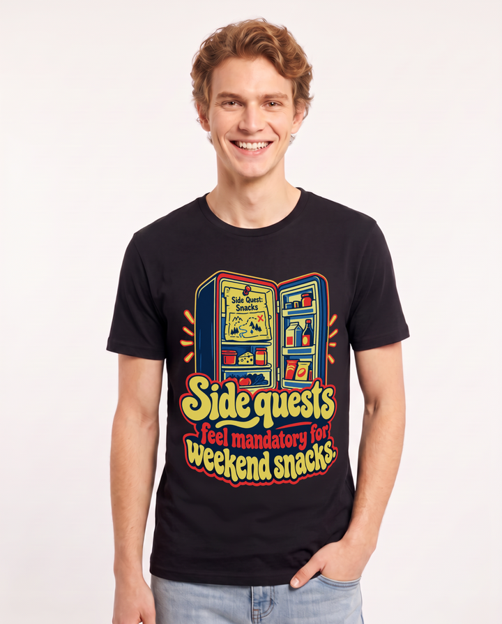 Gaming Black T-Shirt for Men – Game Night Graphic Tee product image 3