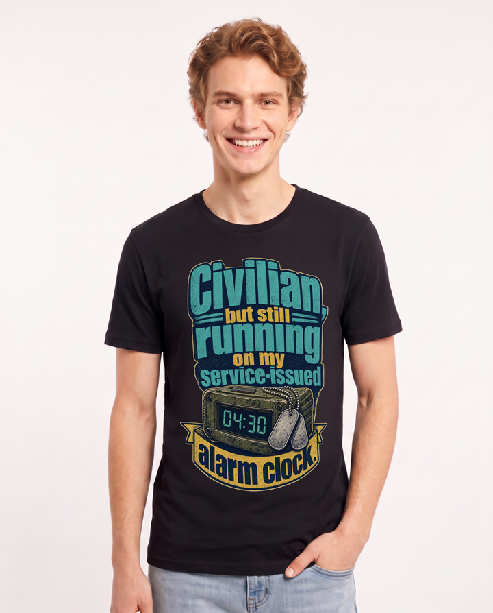 Veteran Black T-Shirt for Men – Everyday Expression Graphic Tee product image 3