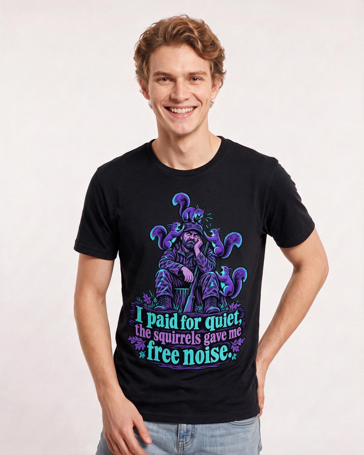 Hunting Black T-Shirt for Men – Everyday Expression Graphic Tee product image 1