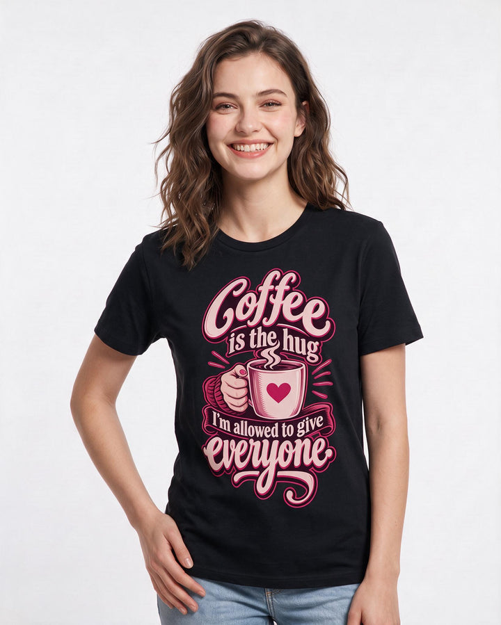 Grandparent Black T-Shirt for Women – Everyday Expression Graphic Tee product image 1