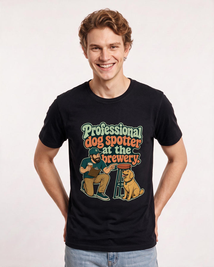 Beer Black T-Shirt for Men – Everyday Expression Graphic Tee product image 3