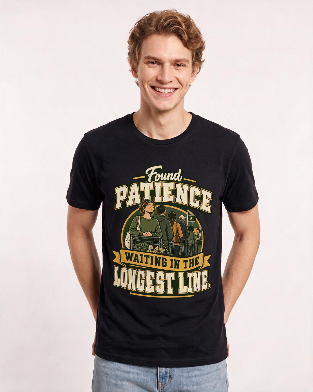 Christian Faith Black T-Shirt for Men – Everyday Expression Graphic Tee product image 1
