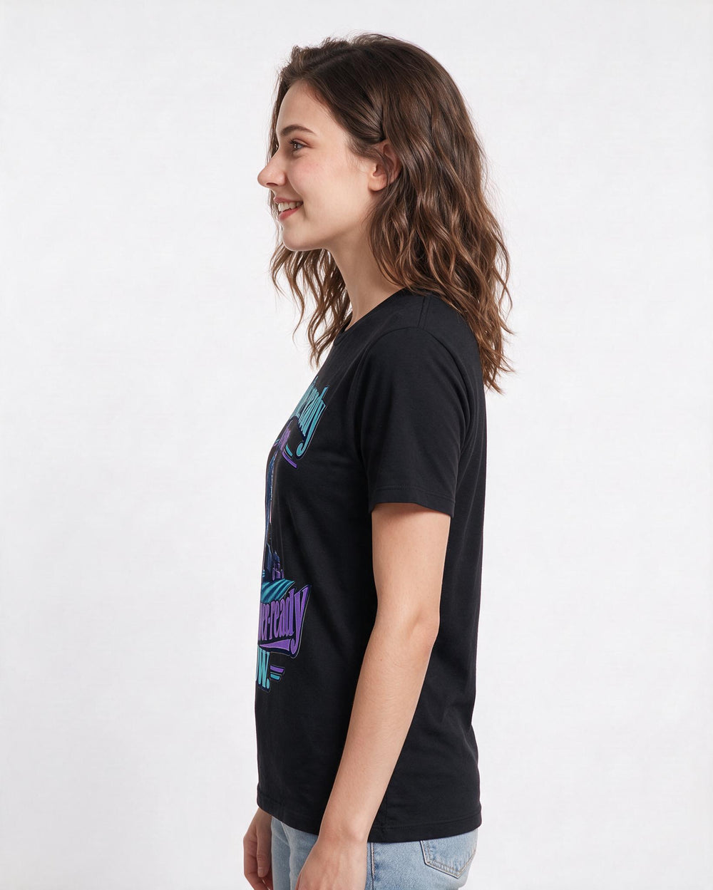 Veteran Black T-Shirt for Women – Everyday Expression Graphic Tee product image 2