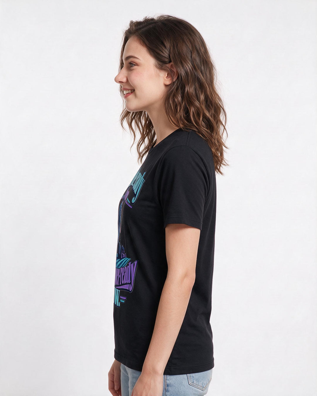 Veteran Black T-Shirt for Women – Everyday Expression Graphic Tee product image 2
