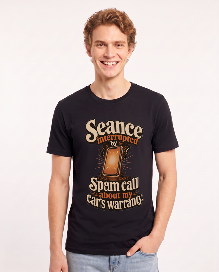 Halloween Black T-Shirt for Men – Halloween Theme Graphic Tee product image 3