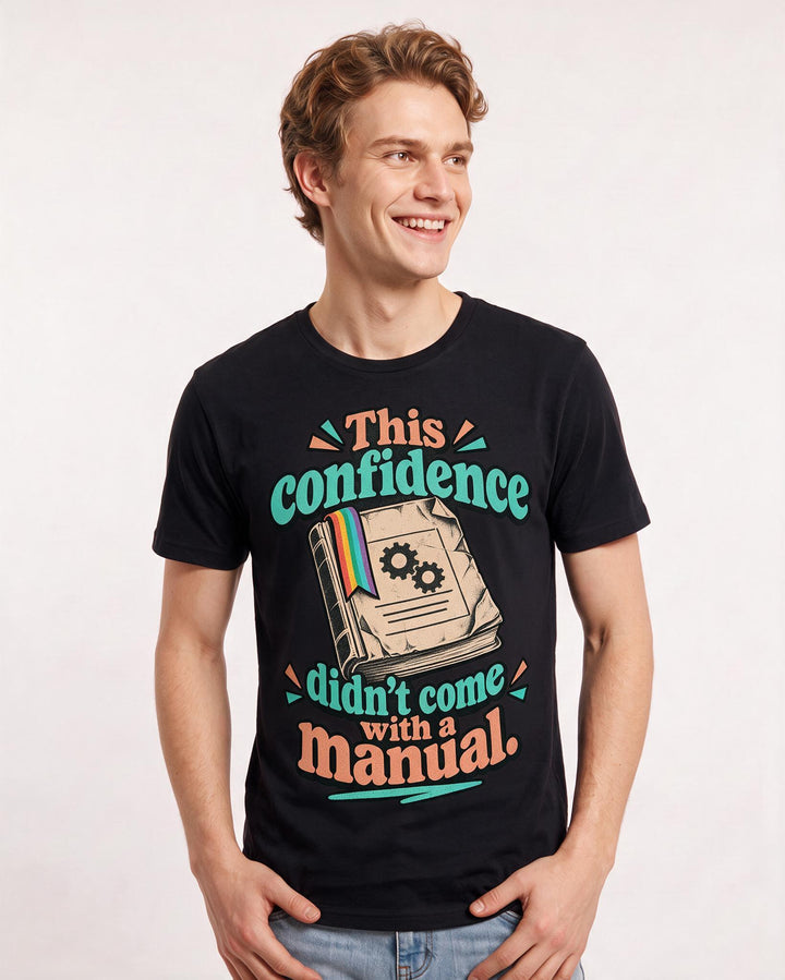 Pride Black T-Shirt for Men – Everyday Expression Graphic Tee product image 1