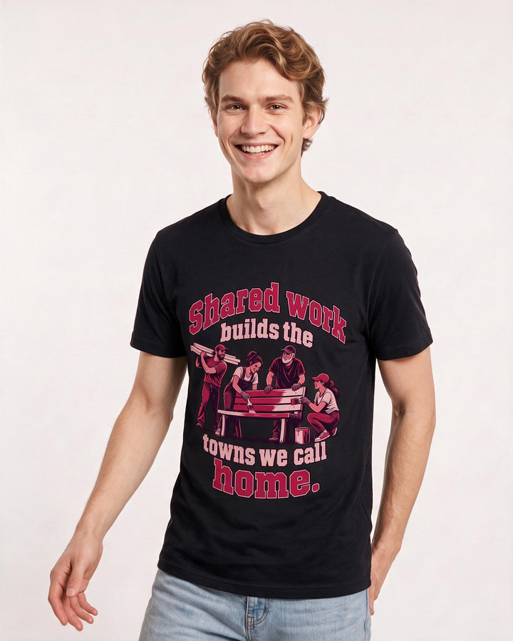 Patriotic Black T-Shirt for Men – Everyday Expression Graphic Tee product image 1