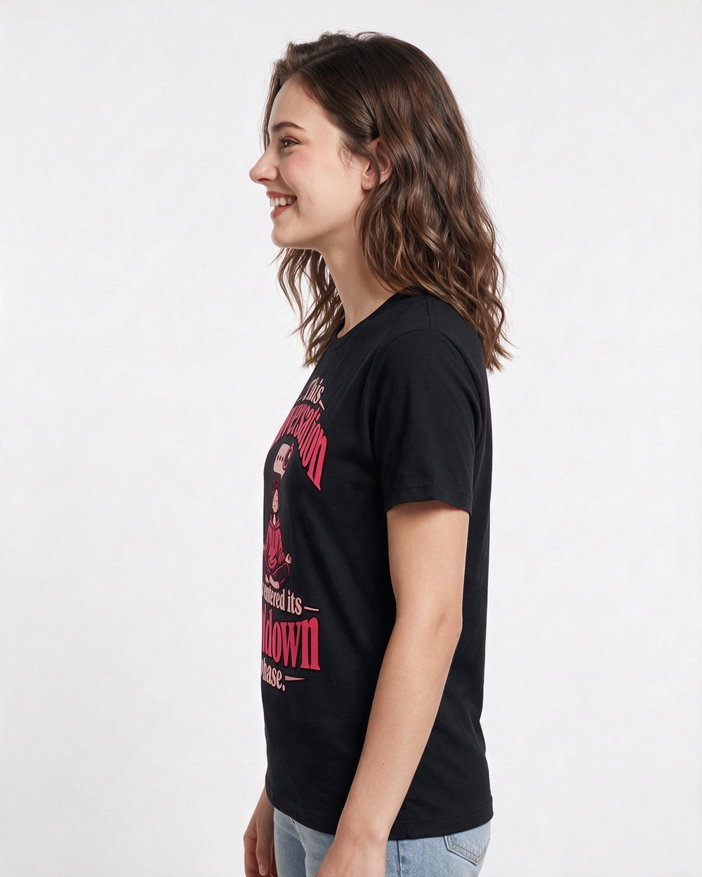 Gaming Black T-Shirt for Women – Game Night Graphic Tee product image 2