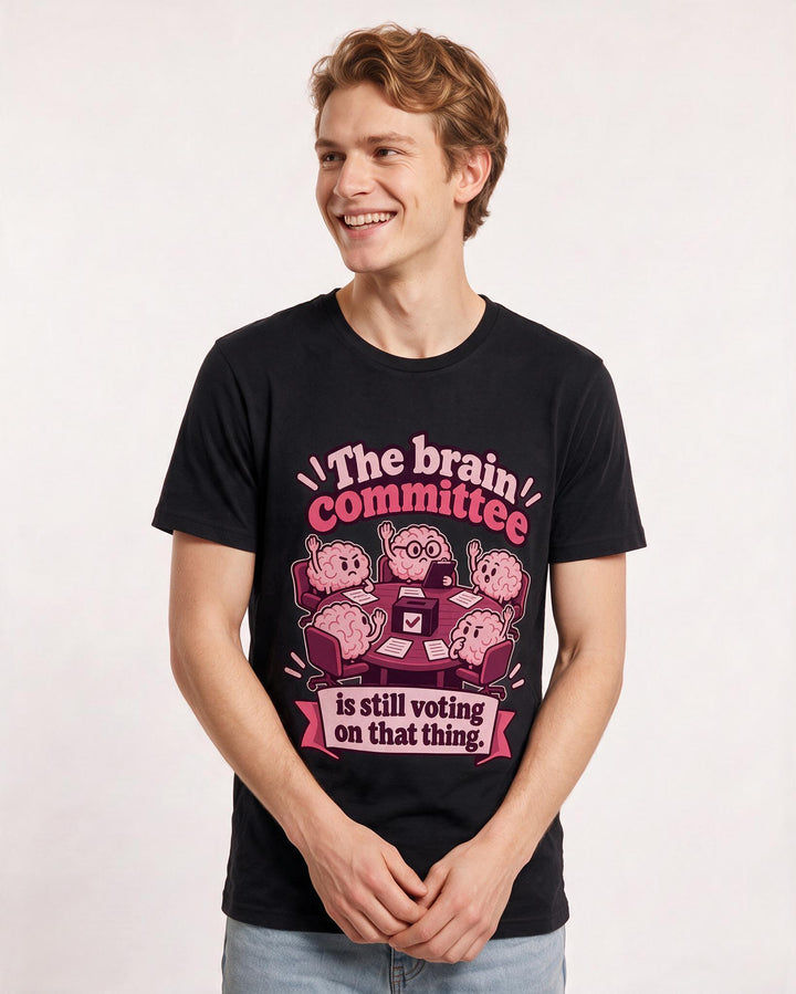 Meme Black T-Shirt for Men – Everyday Expression Graphic Tee product image 1