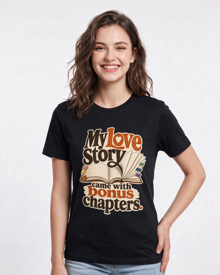 Pride Black T-Shirt for Women – Everyday Expression Graphic Tee product image 1