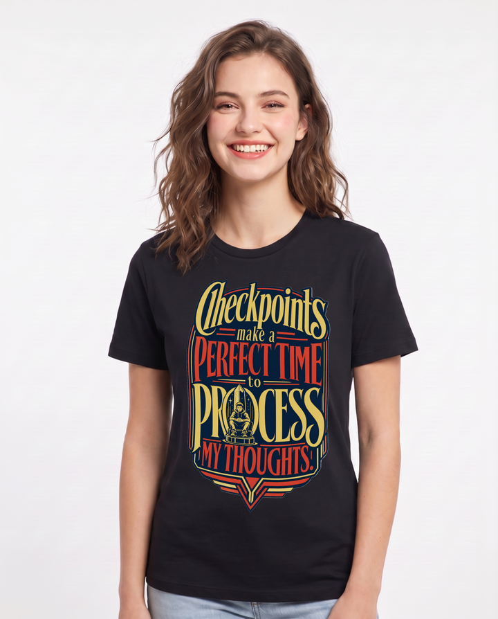 Gaming Black T-Shirt for Women – Game Night Graphic Tee product image 3