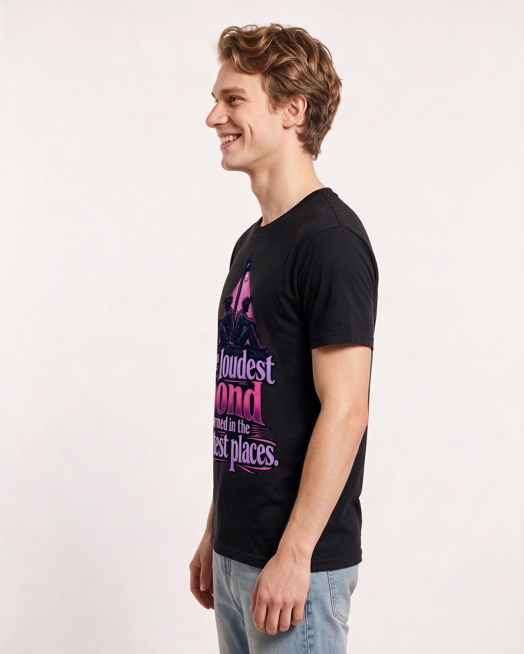 Veteran Black T-Shirt for Men – Everyday Expression Graphic Tee product image 2