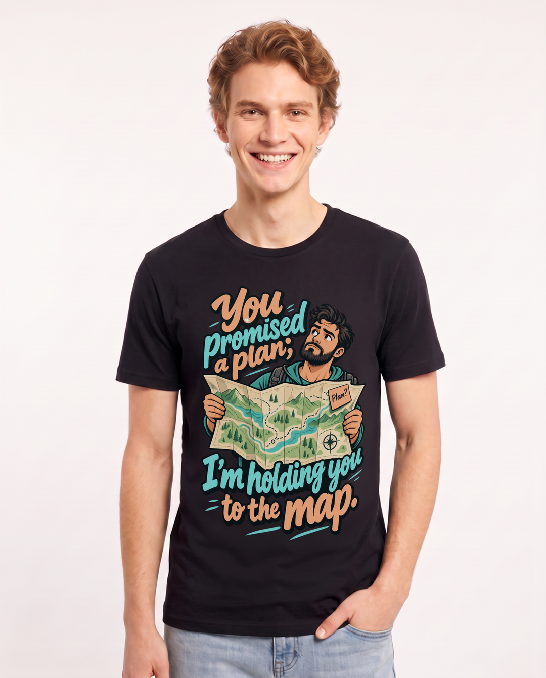 Christian Faith Black T-Shirt for Men – Everyday Expression Graphic Tee product image 3