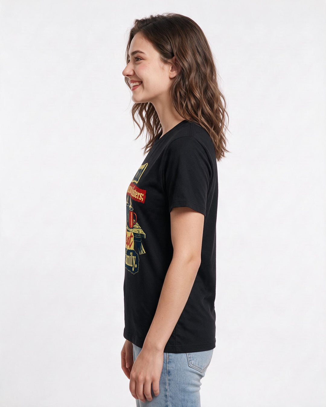 Veteran Black T-Shirt for Women – Everyday Expression Graphic Tee product image 2