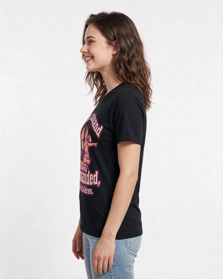 Veteran Black T-Shirt for Women – Everyday Expression Graphic Tee product image 2