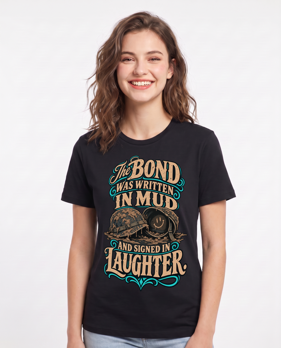 Veteran Black T-Shirt for Women – Everyday Expression Graphic Tee product image 3