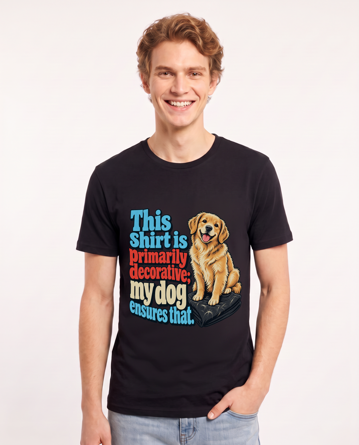 Cat Lover Black T-Shirt for Men – Everyday Expression Graphic Tee product image 3