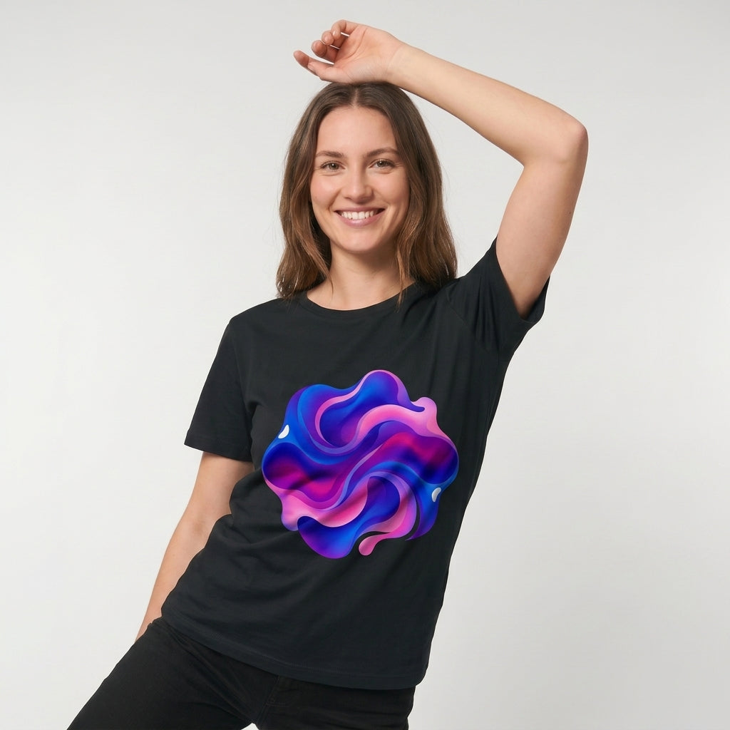 - Black T-Shirt mockup 2