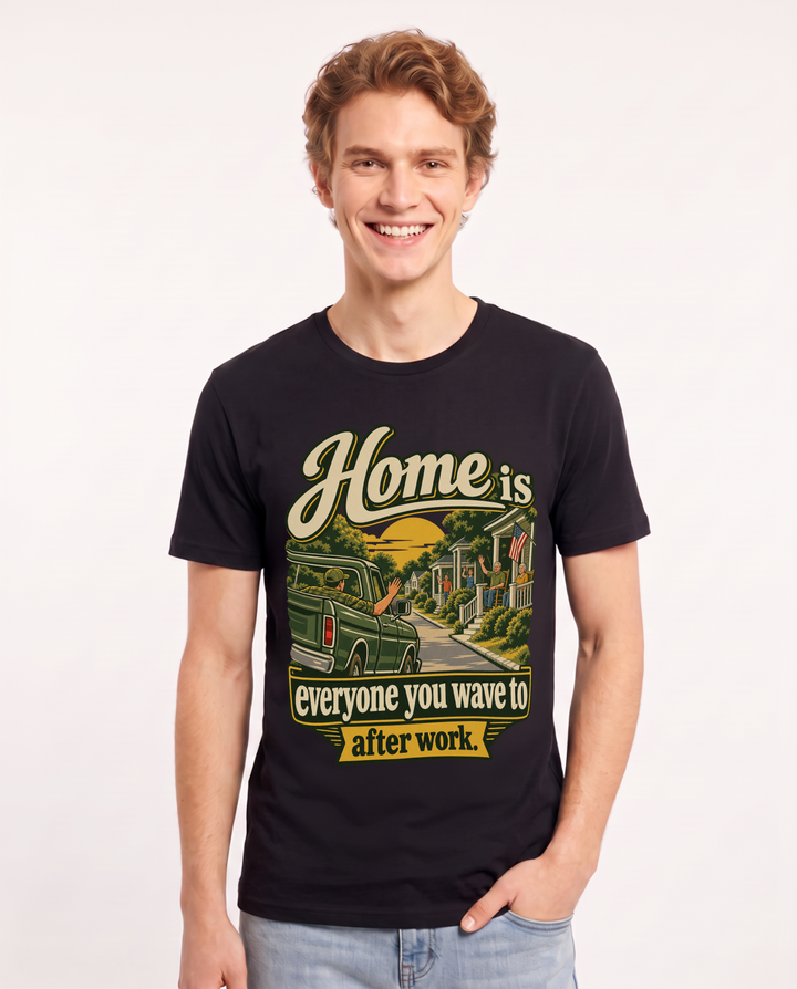 Patriotic Black T-Shirt for Men – Everyday Expression Graphic Tee product image 3