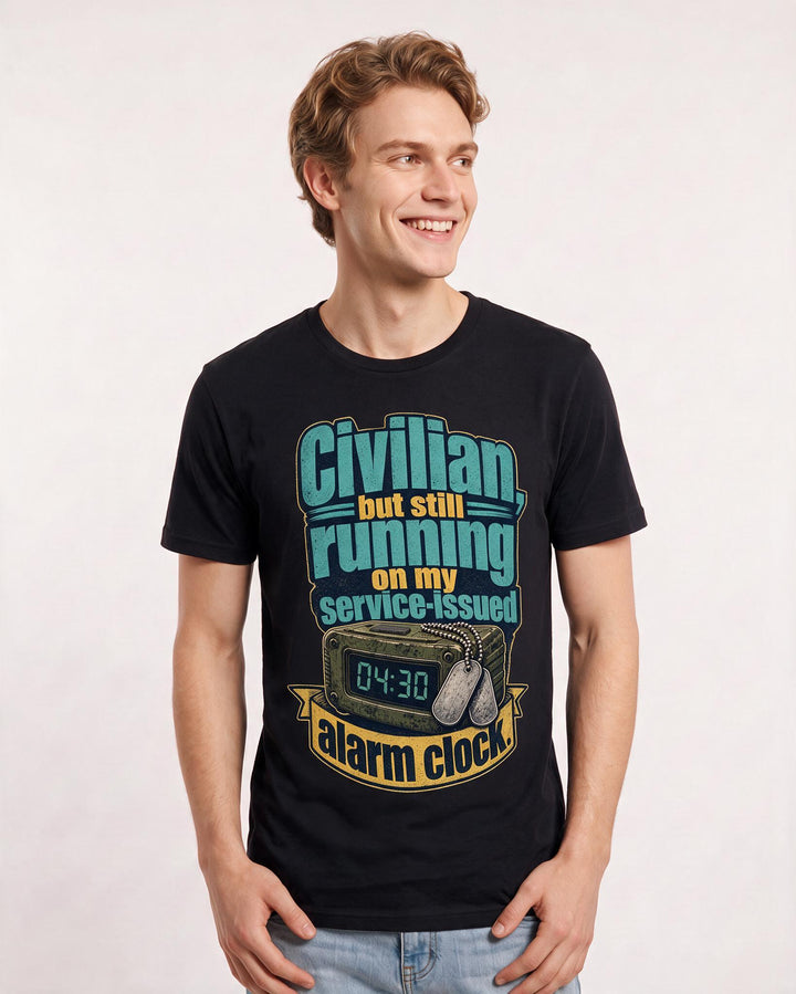 Veteran Black T-Shirt for Men – Everyday Expression Graphic Tee product image 1