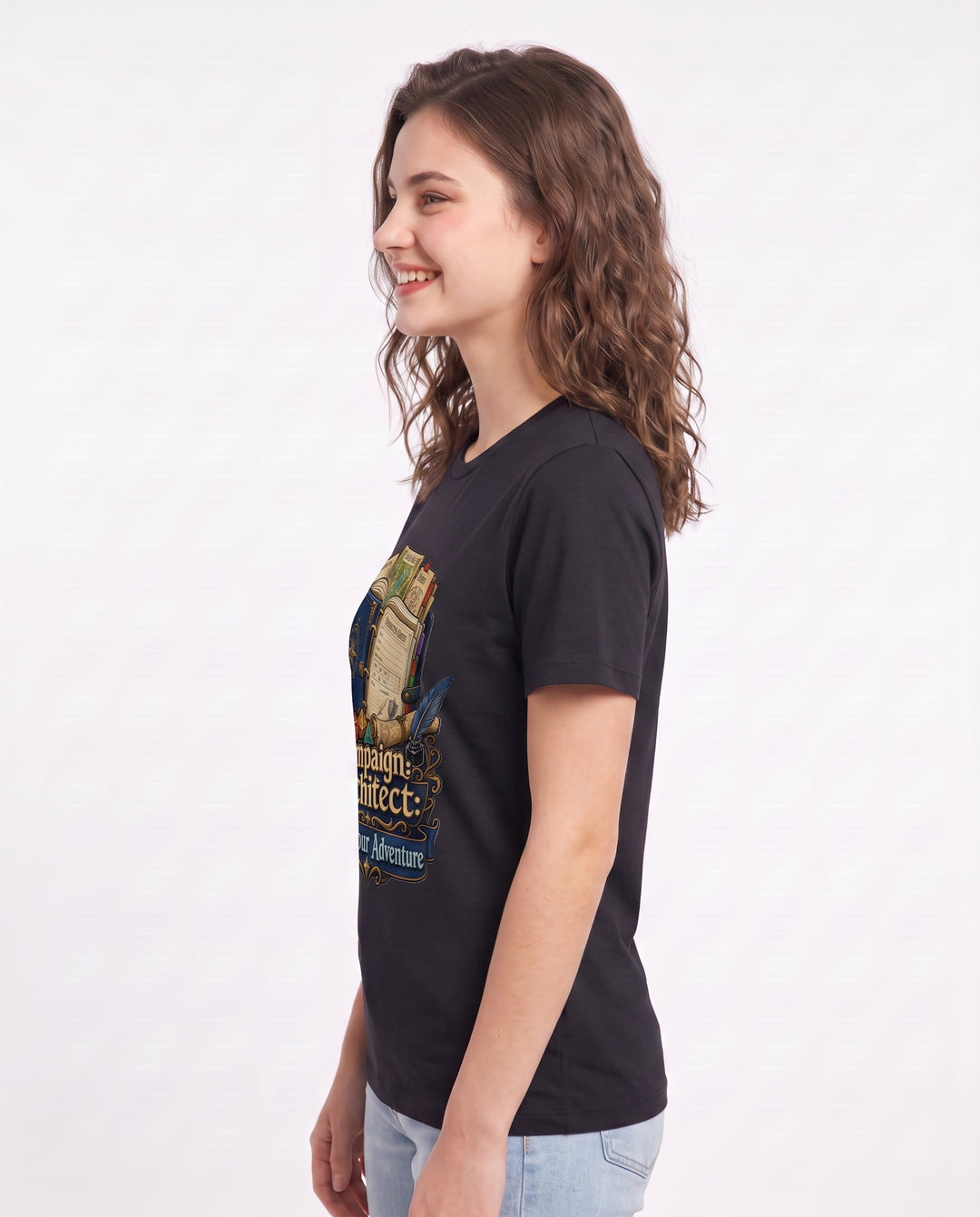 Campaign Architect: Build Your Adventure Women's Black T-Shirt product image 3