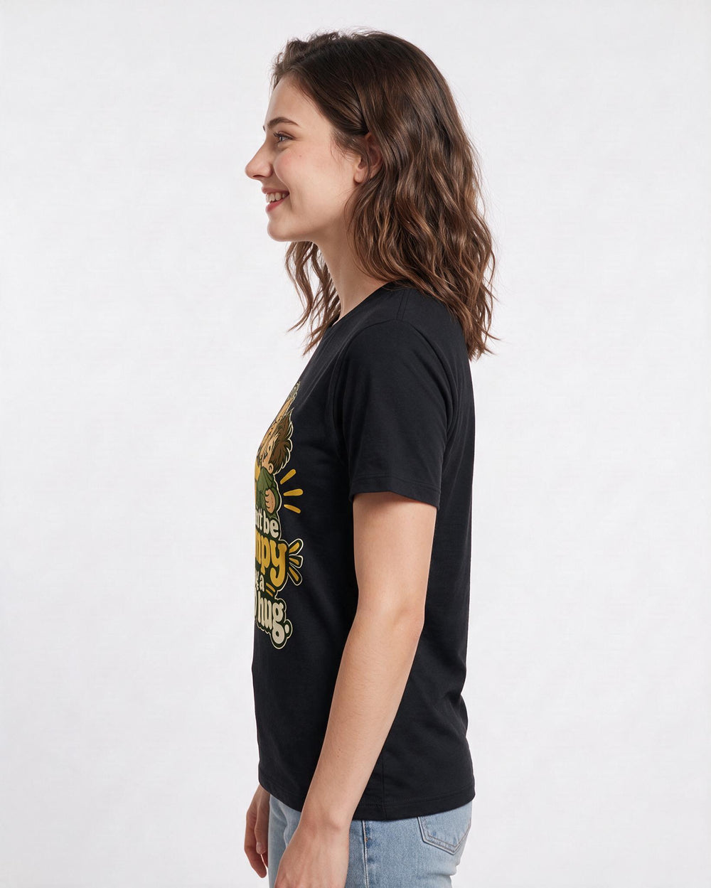 Mom Black T-Shirt for Women – Everyday Expression Graphic Tee product image 2