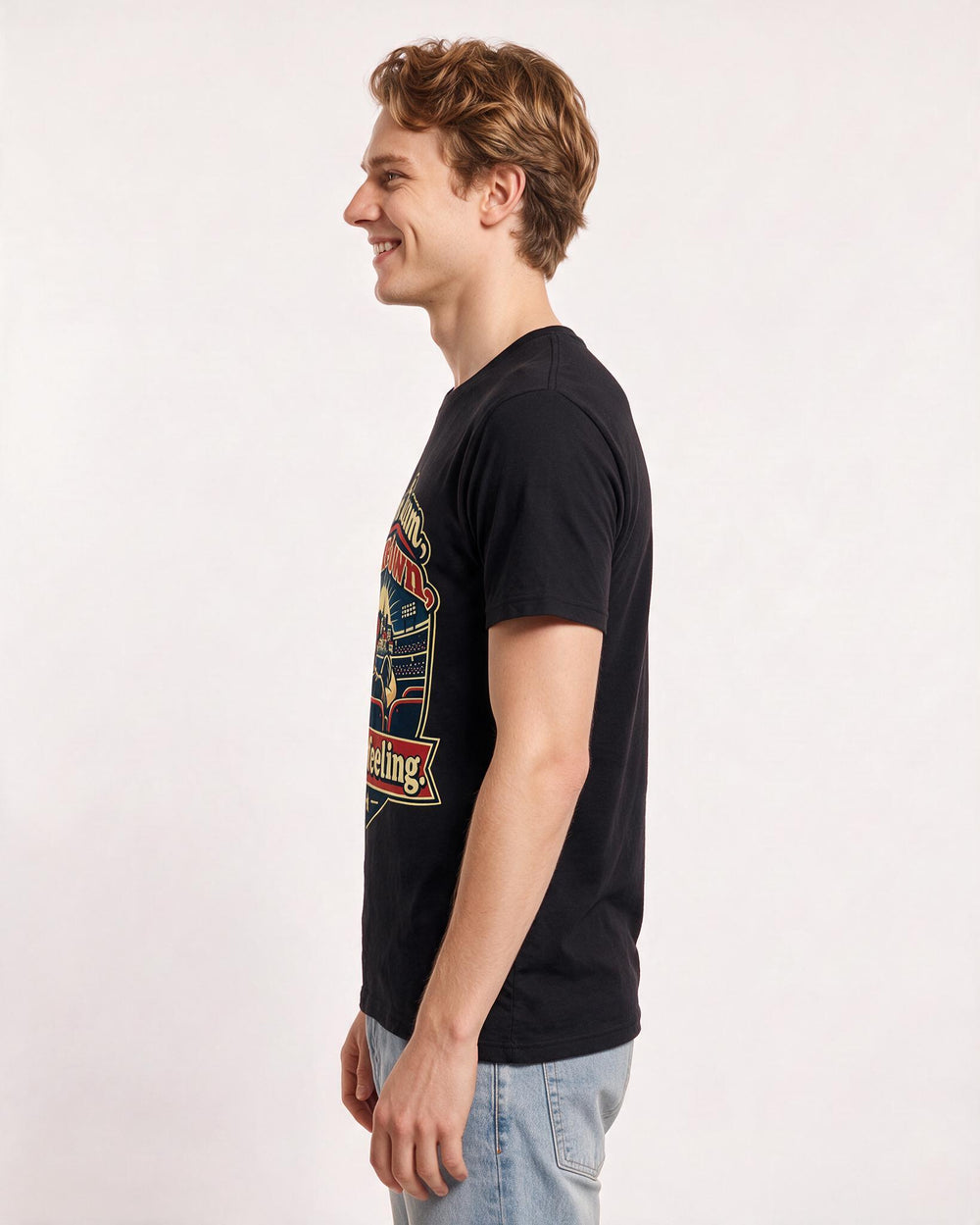 Patriotic Black T-Shirt for Men – Everyday Expression Graphic Tee product image 2