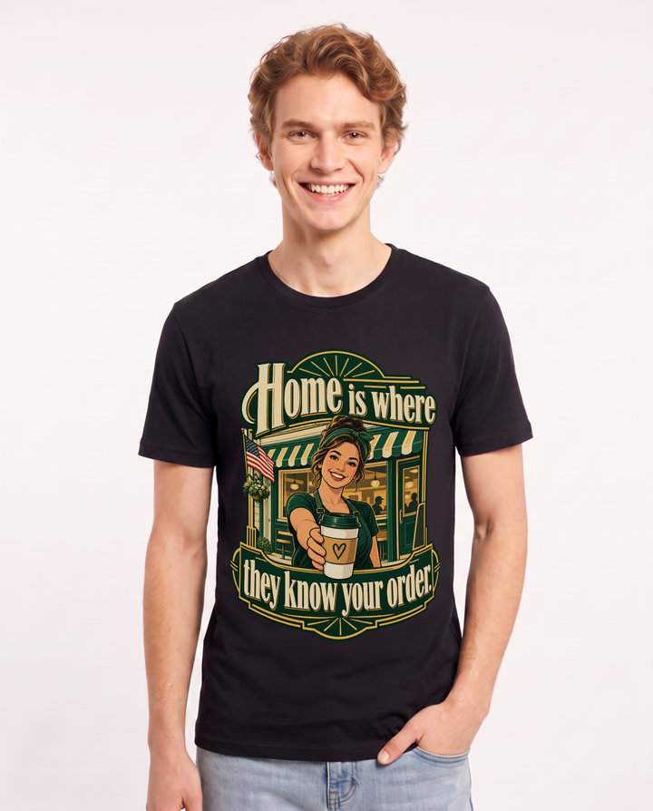 Patriotic Black T-Shirt for Men – Everyday Expression Graphic Tee product image 3